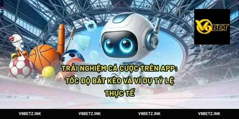 Trải nghiệm cá cược trên app: tốc độ bắt kèo và ví dụ tỷ lệ thực tế